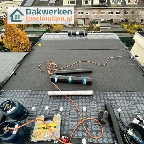 Plat dak opnieuw leggen Plat dak IJsselmuiden opnieuw leggen